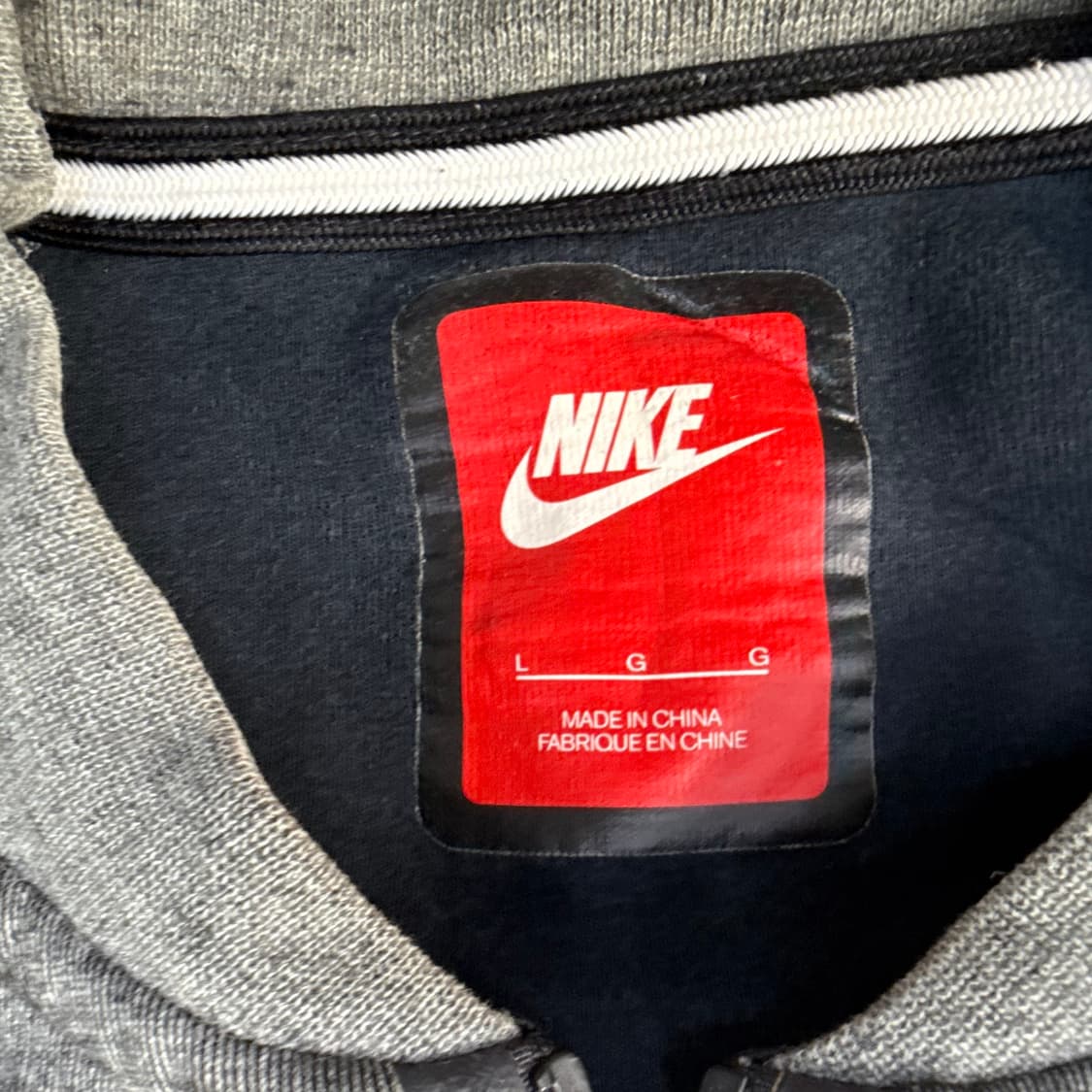 [L] 나이키 테크 플리스 집업 자켓 0114T2 상품이미지3