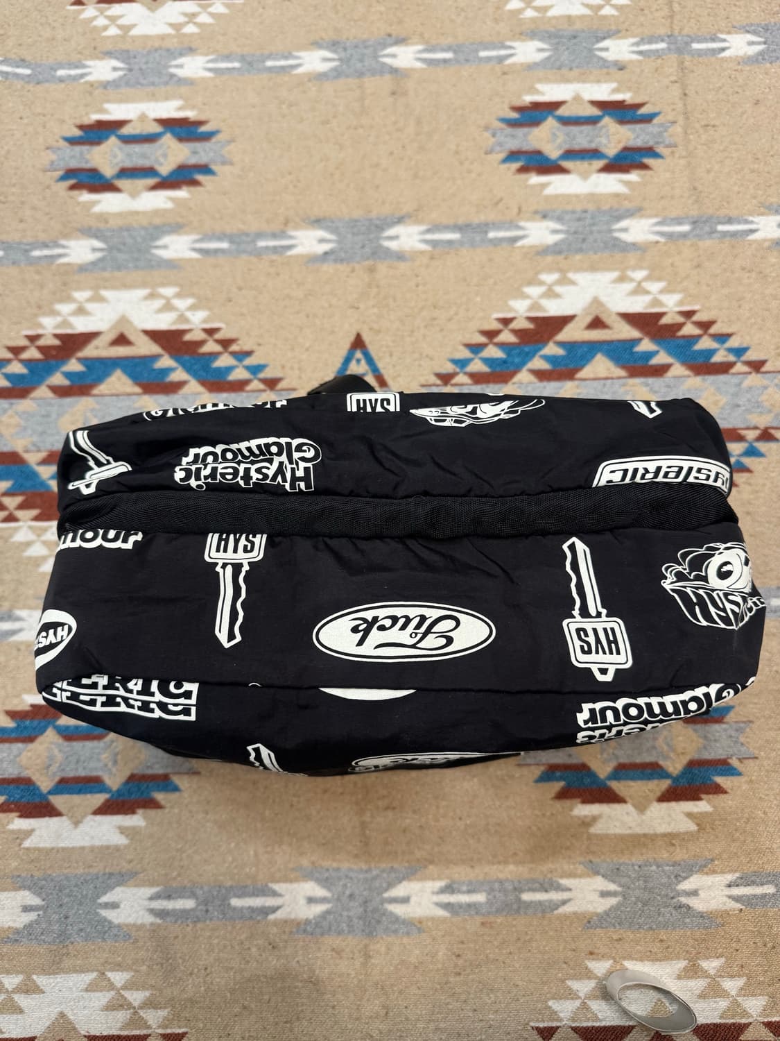 [OS] 히스테릭글래머 프린트 숄더백 블랙  상품이미지9