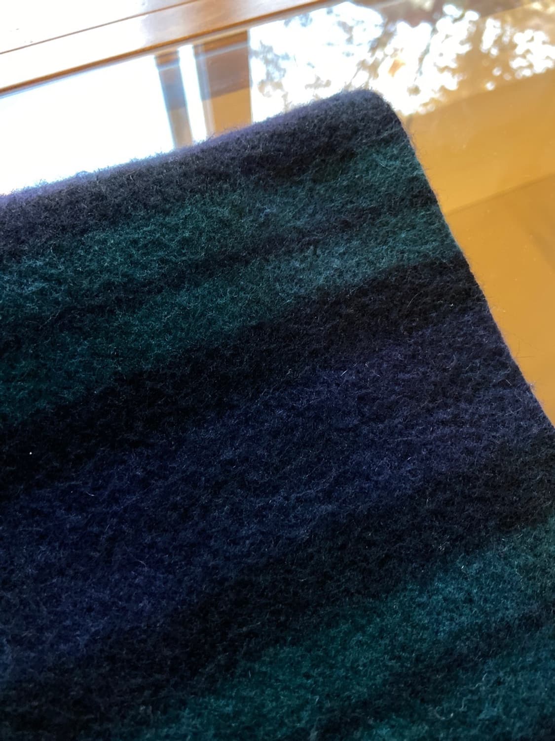 트래드클럽 블랙와치 램스울 머플러 상품이미지5