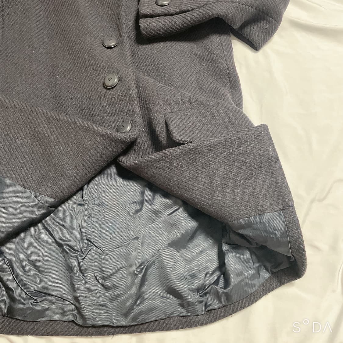 프라다 퍼 카라 숏코트 상품이미지8