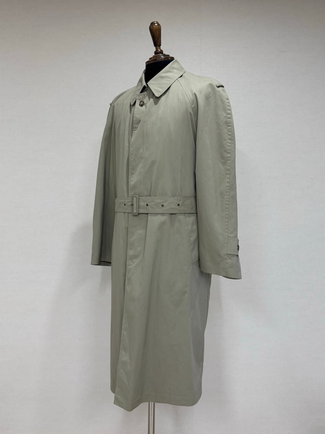 클래식 카키 싱글 트렌치 코트 상품이미지3