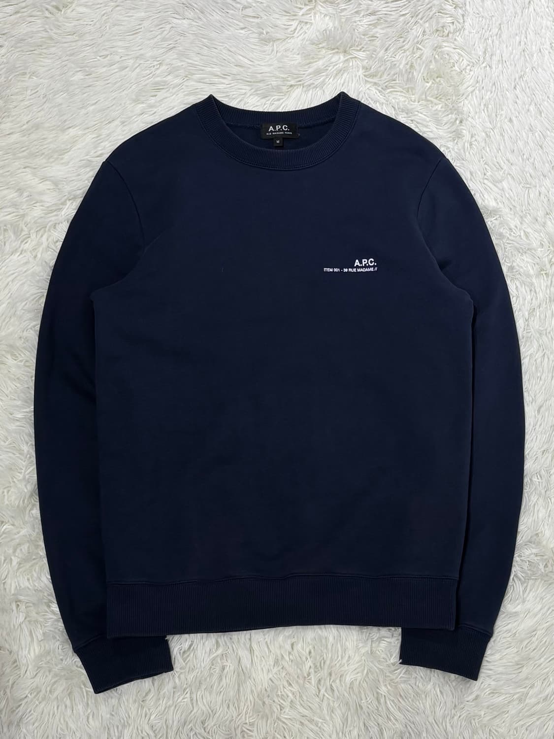 아페쎄 스몰로고 맨투맨 상품이미지3