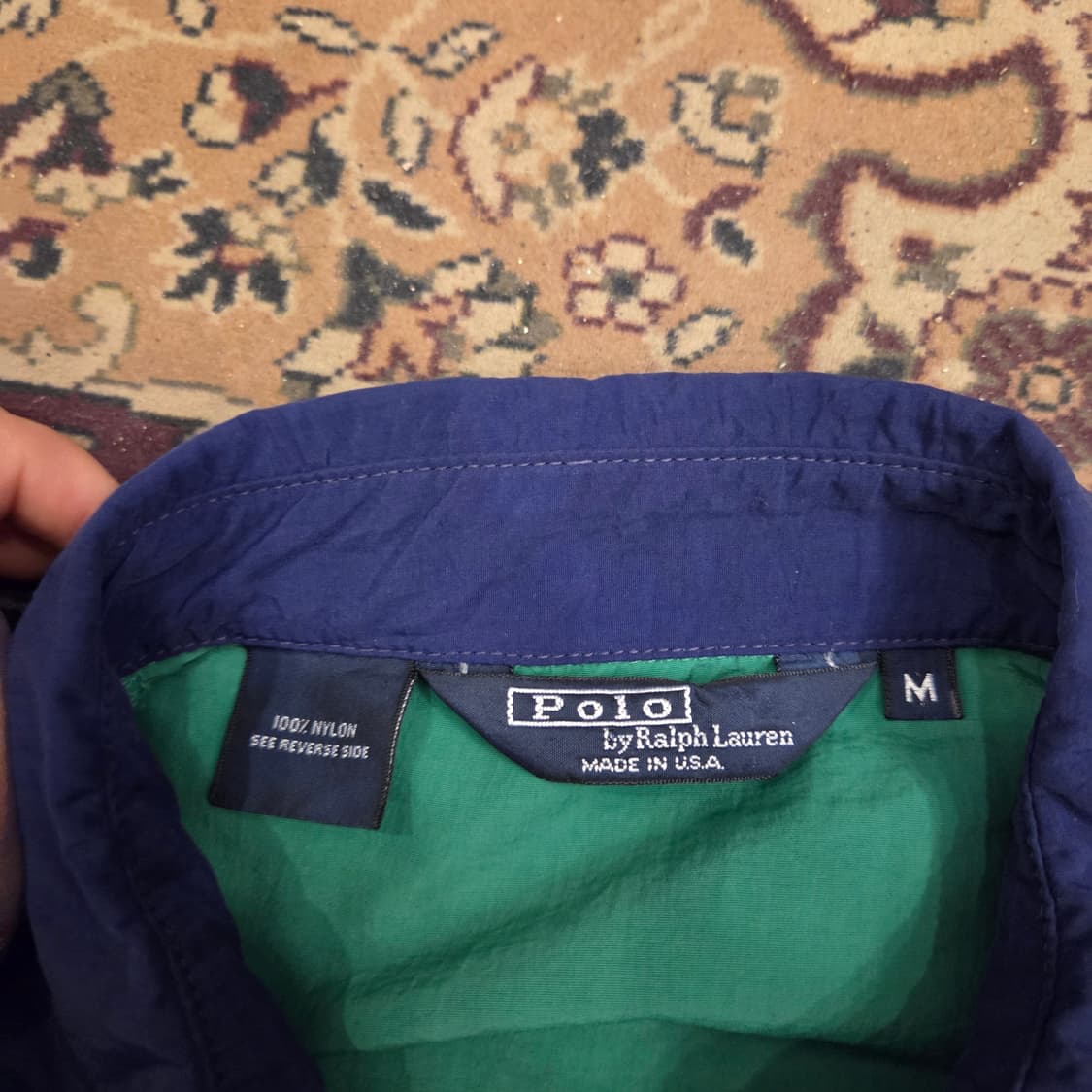 90s 폴로 made in usa 나일론 스윙탑 베이포트 자켓  상품이미지3