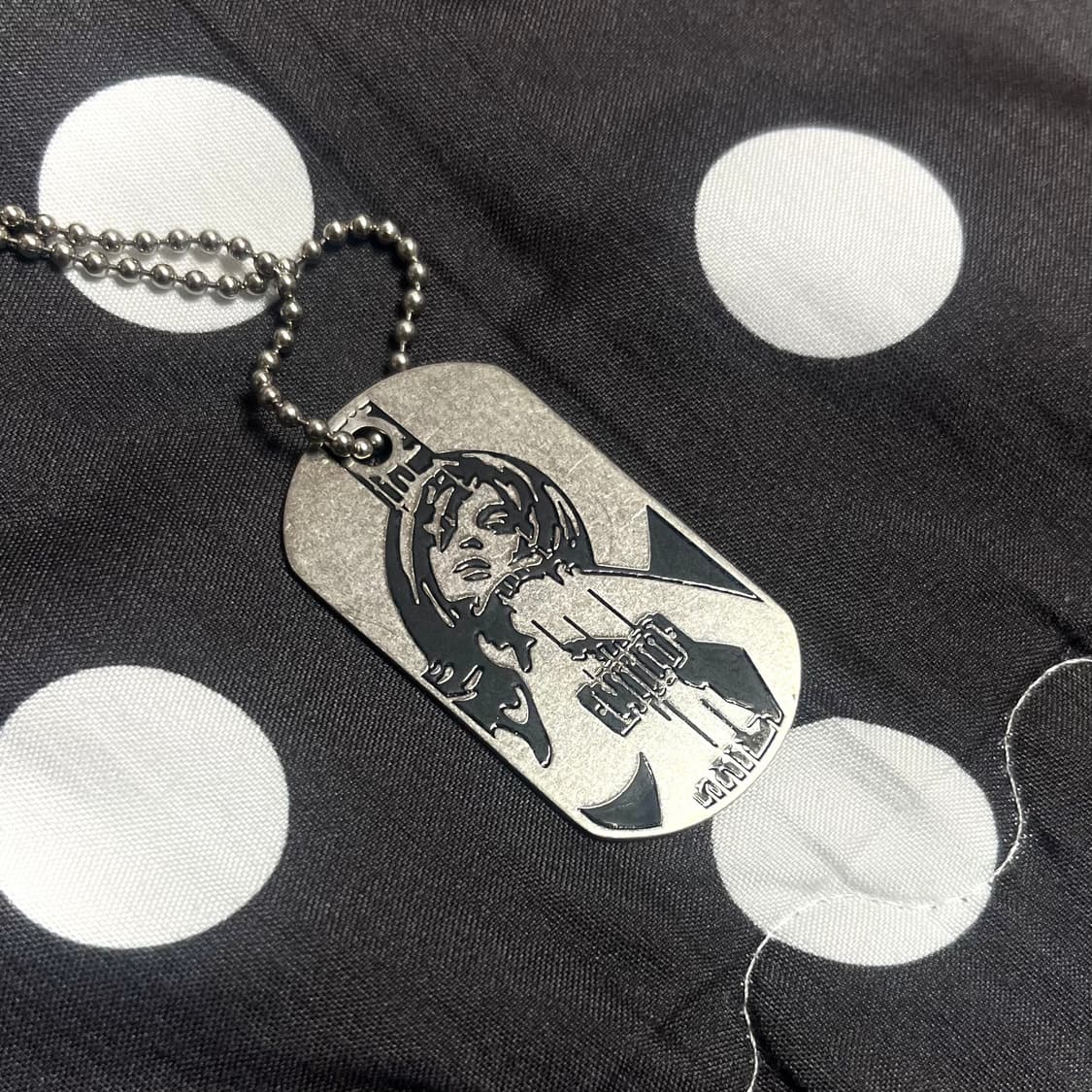 히스테릭글래머 기타걸 볼체인 군번줄 목걸이 실버 상품이미지2