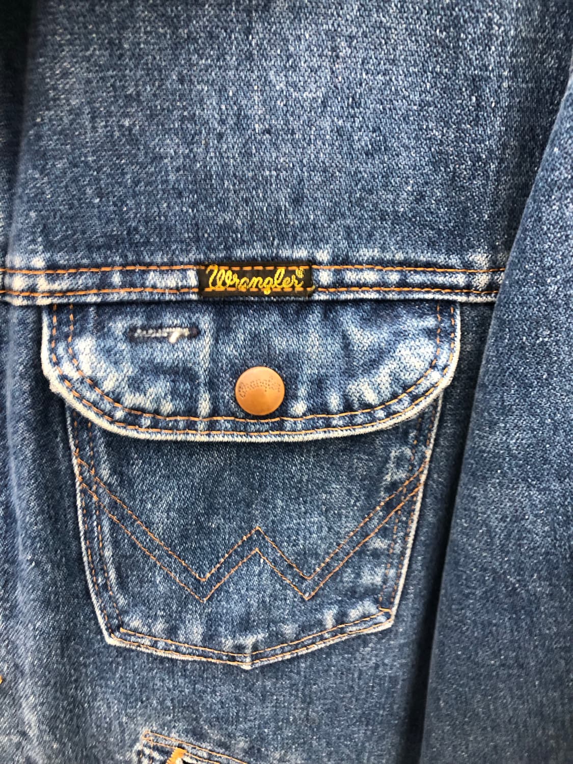 90s 랭글러 데님 워크 자켓 상품이미지3