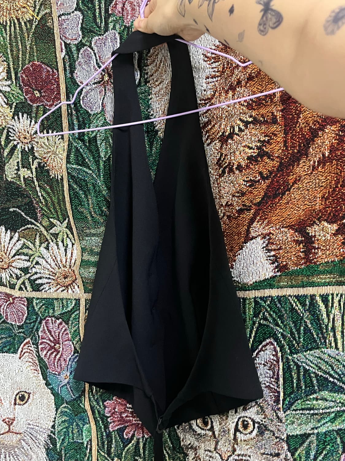 [vintage] Zara Halterneck vest M 상품이미지3