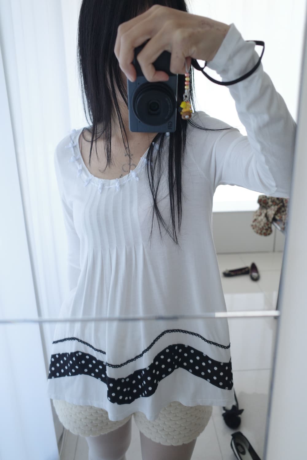 Rose flare top 상품이미지3