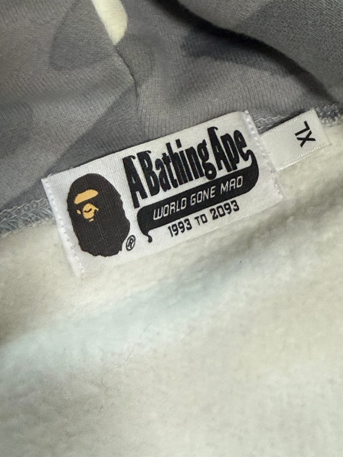 베이프 시티카모 2024 샤크후드 그레이 상품이미지5