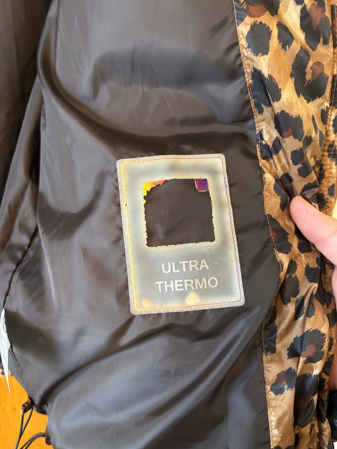 케이 스위스 레오파드 패딩 상품이미지6