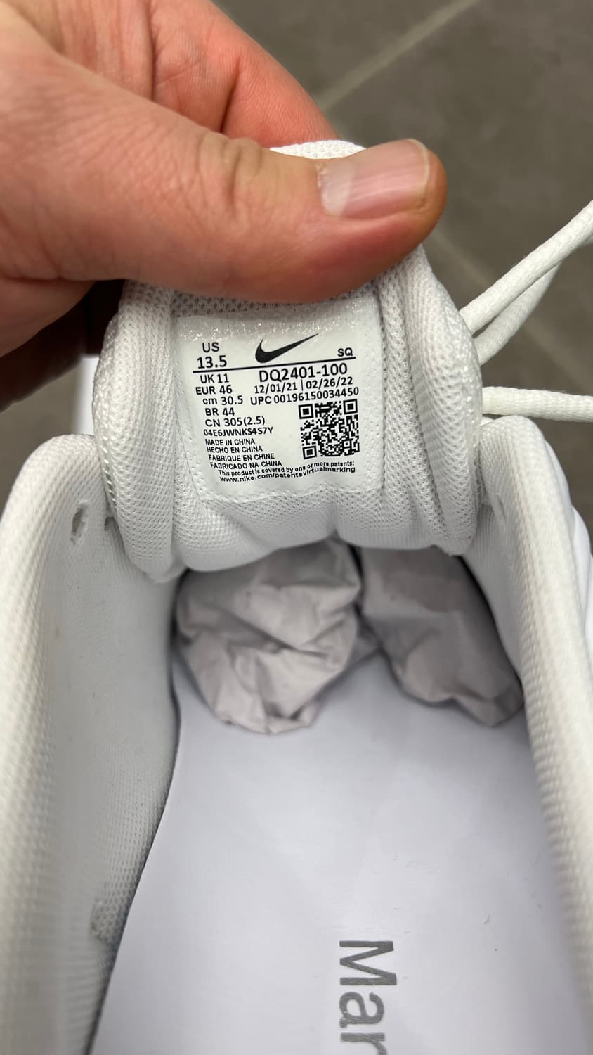 나이키 x 마틴 로즈 샥스 MR4 화이트 상품이미지3