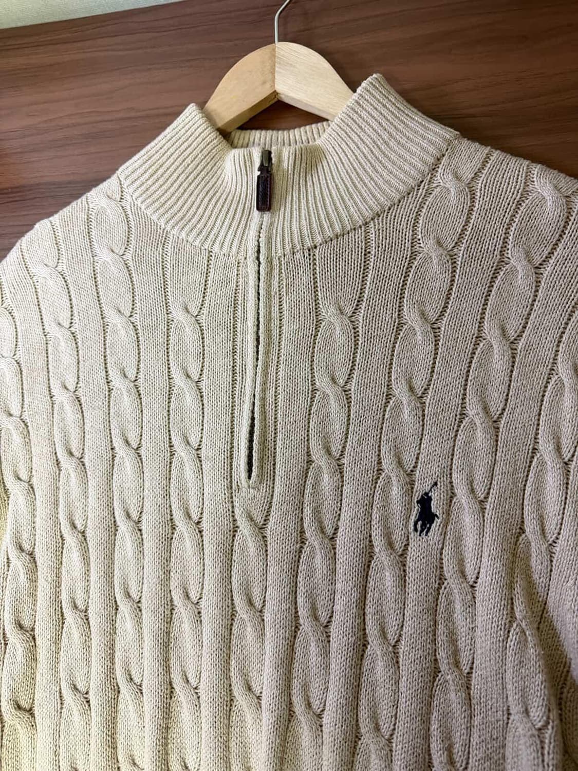 폴로 랄프로렌 프리미엄 라인 쿼터집업 상품이미지1