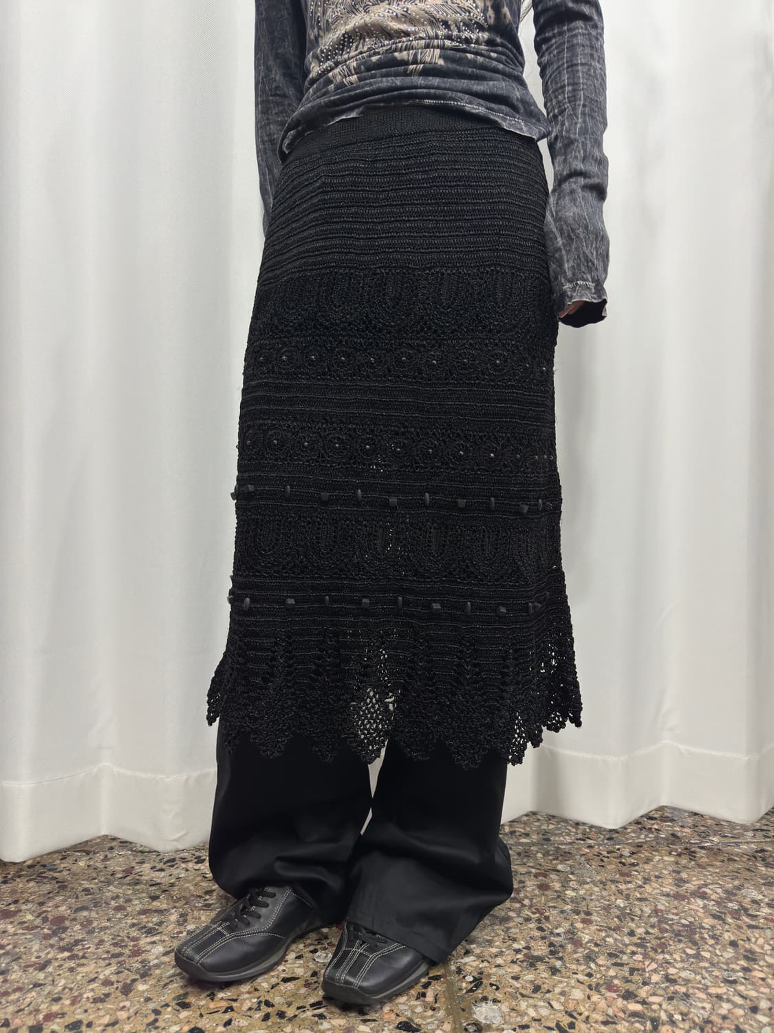 net design skirt 상품이미지1