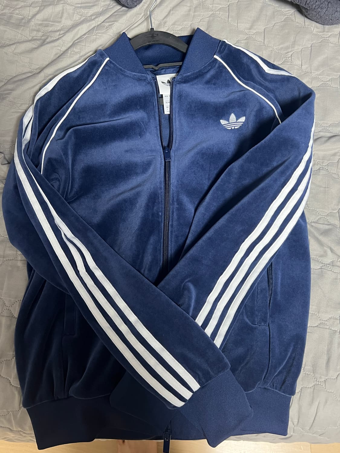 아디다스 벨루어 트랙탑 져지 m 상품이미지2