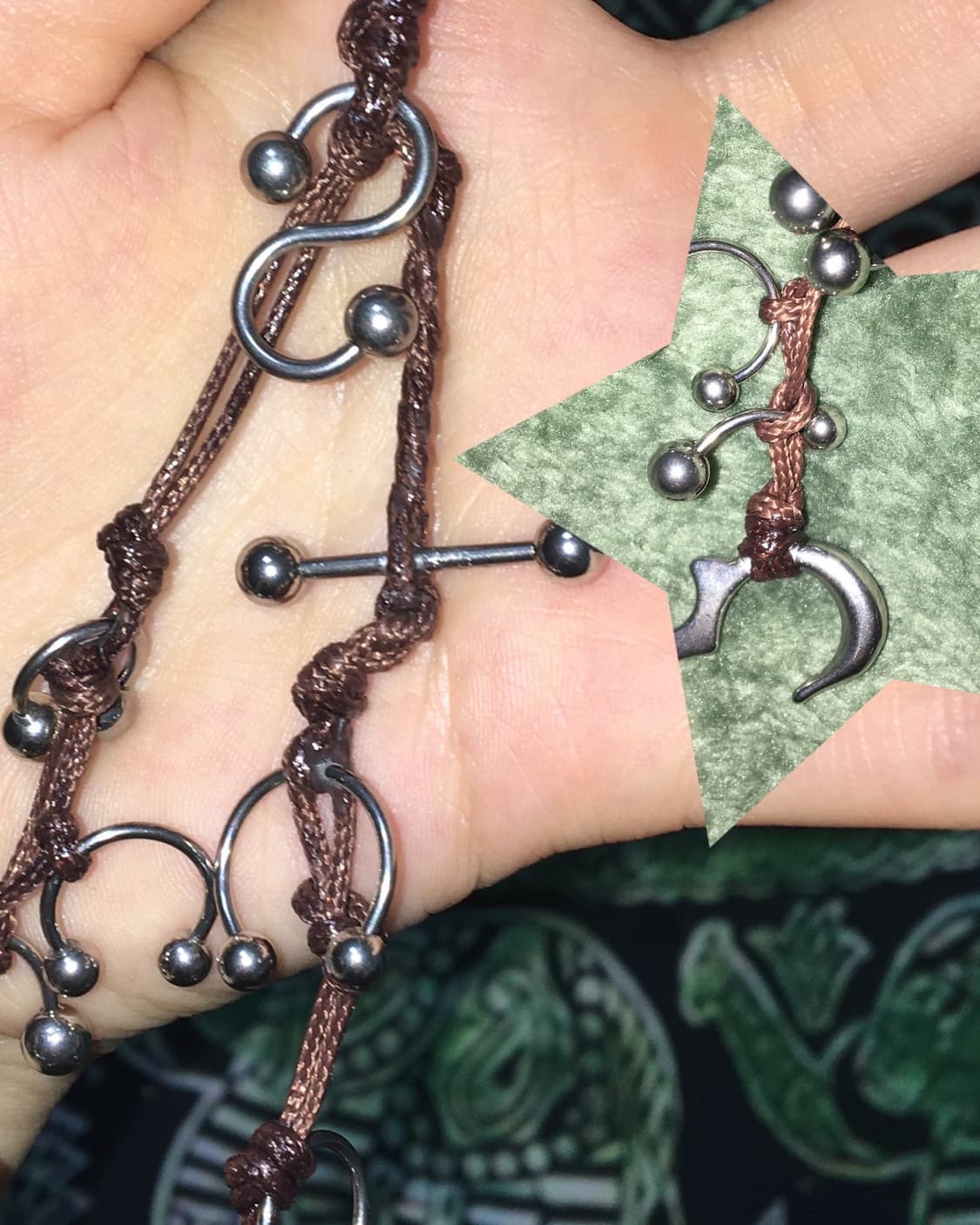 Handmade Piercing keyring 상품이미지2