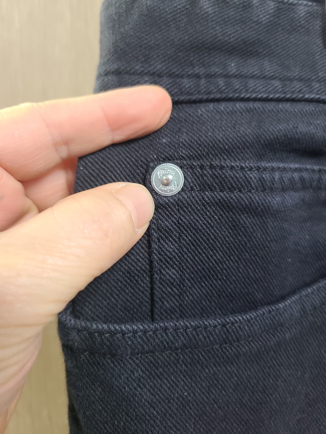 브리오니 블랙 데님 팬츠 34사이즈 상품이미지4