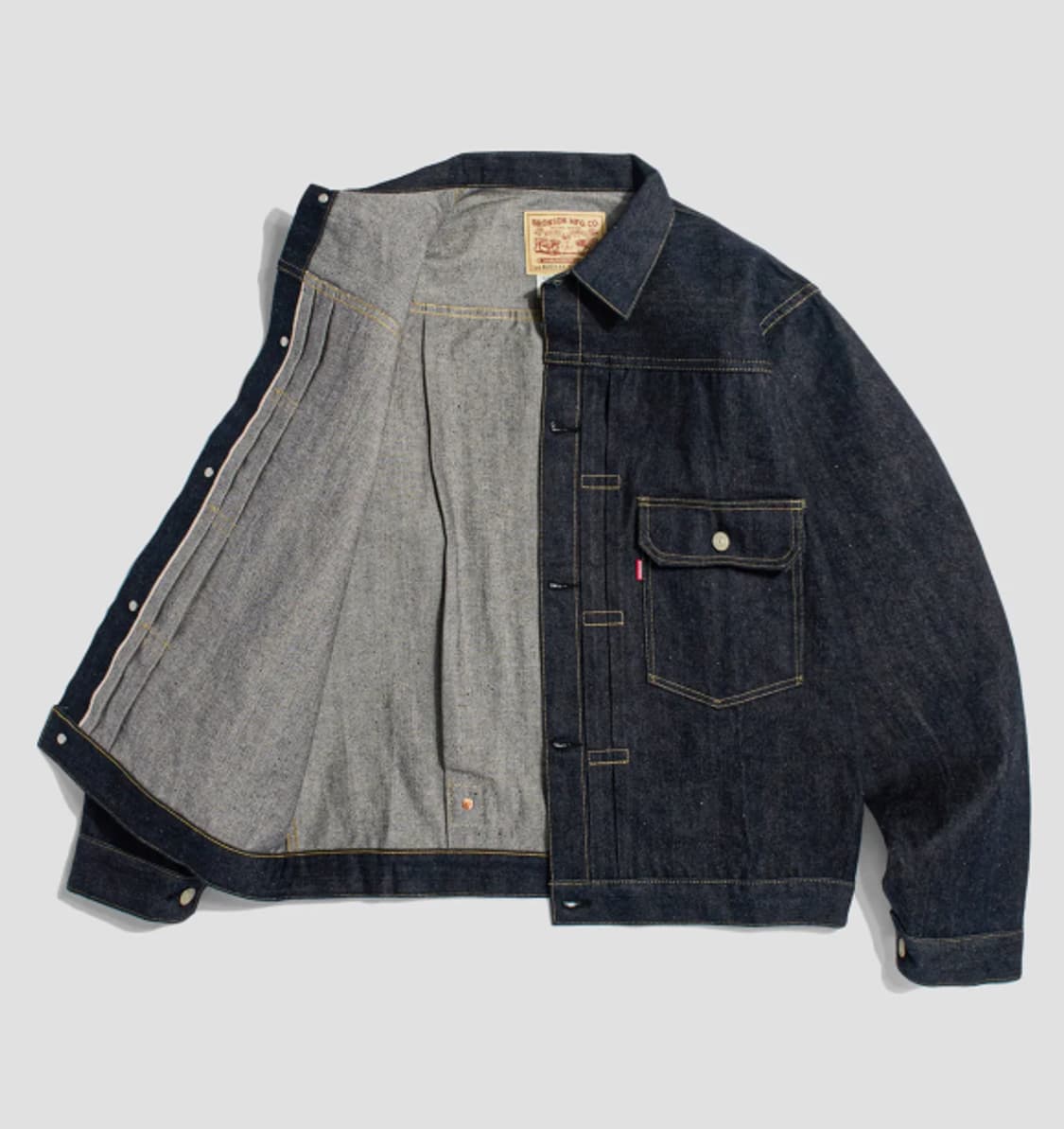 (새상품) 46806XX 1946 브론슨 셀비지 데님 자켓 상품이미지2