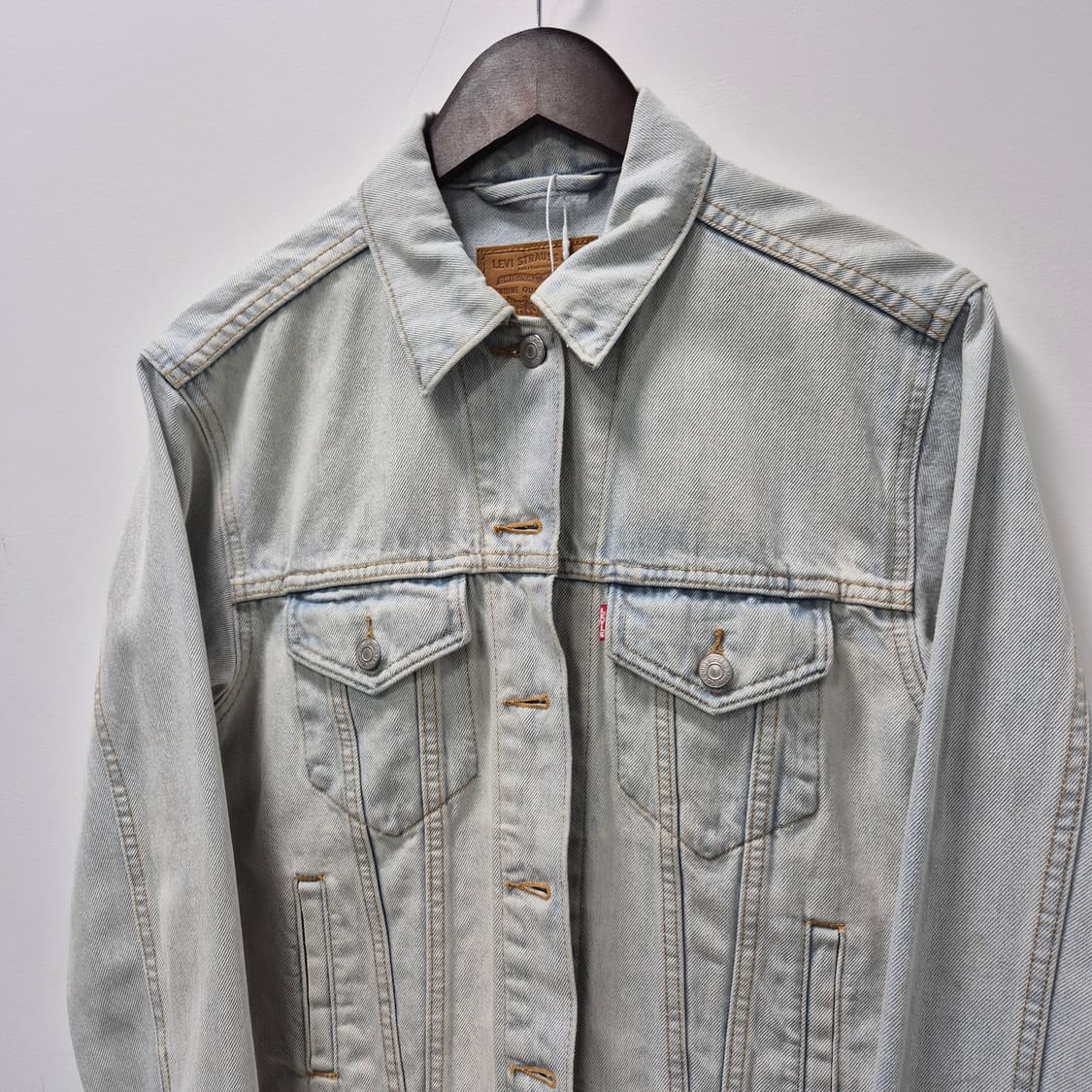 리바이스 연청 데님 자켓 XS 상품이미지3