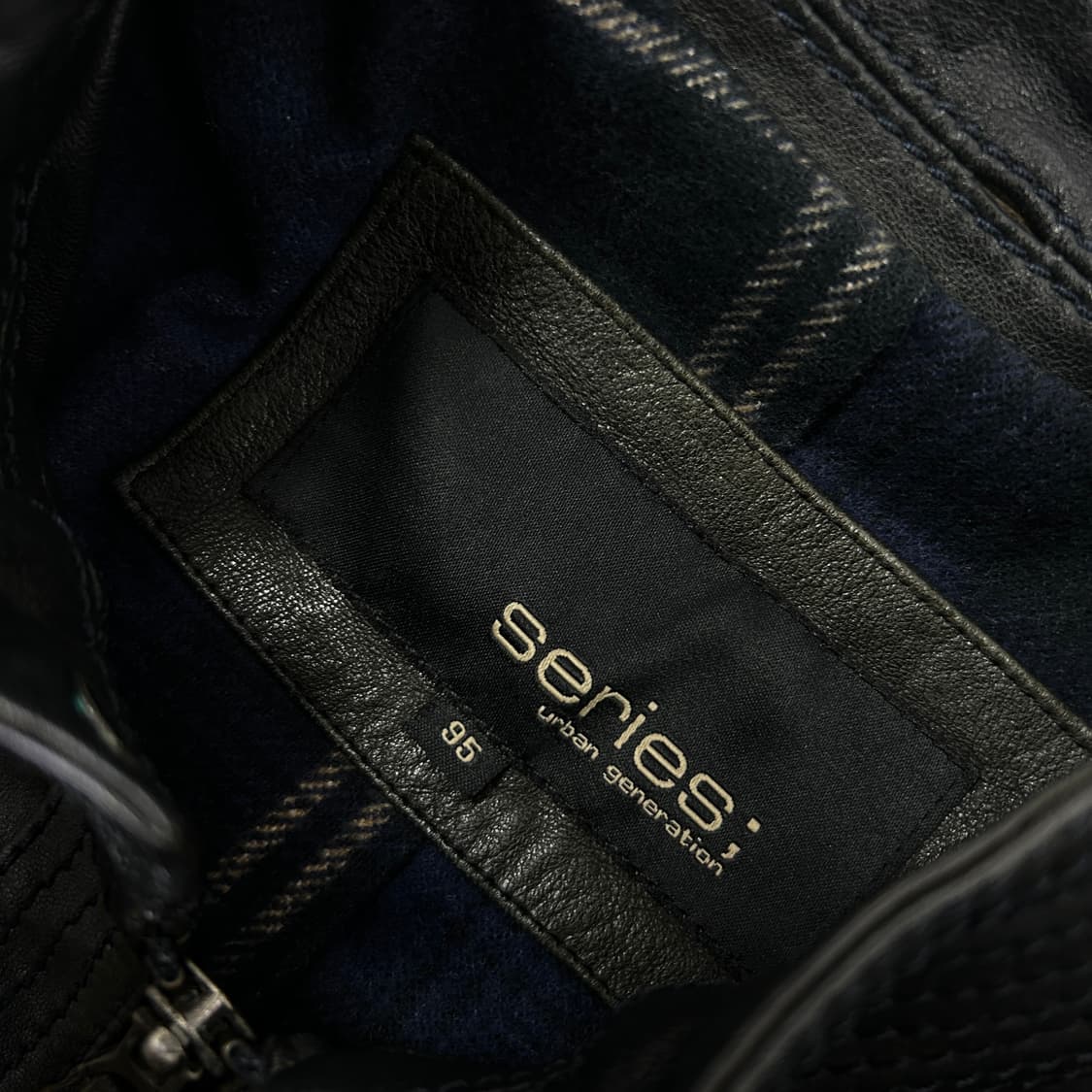 시리즈 램스킨 양가죽 라이더 자켓(95) 상품이미지6