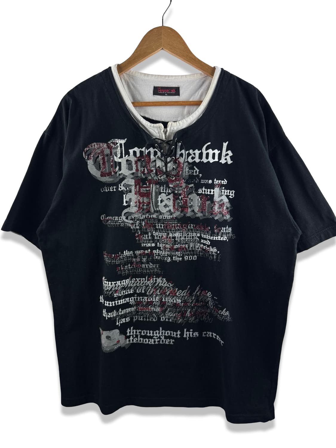 JPN 펑크 레터링 레이어드 레터링 티셔츠2739 상품이미지1