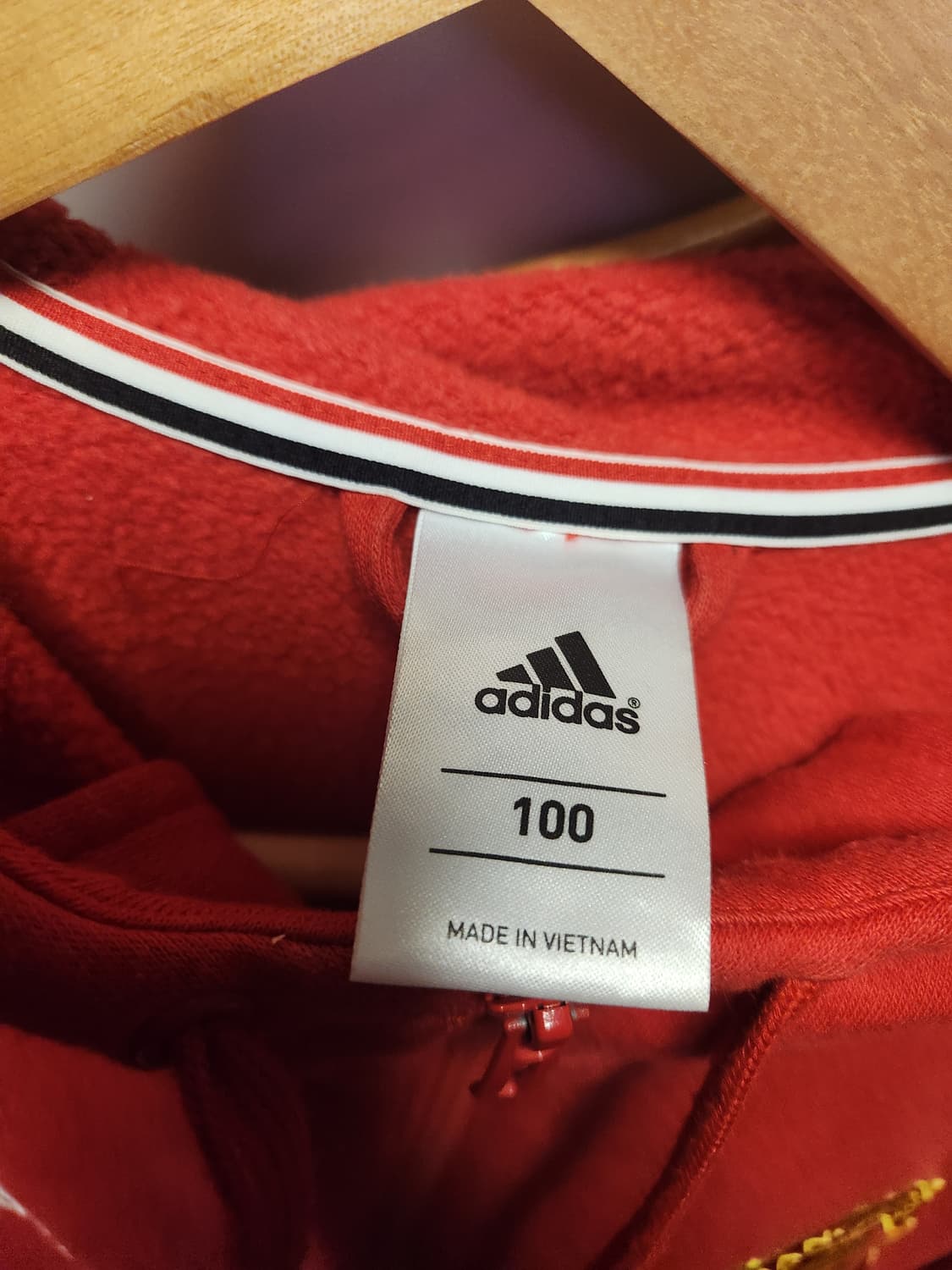 아디다스 맨유 후드집업 100 상품이미지3