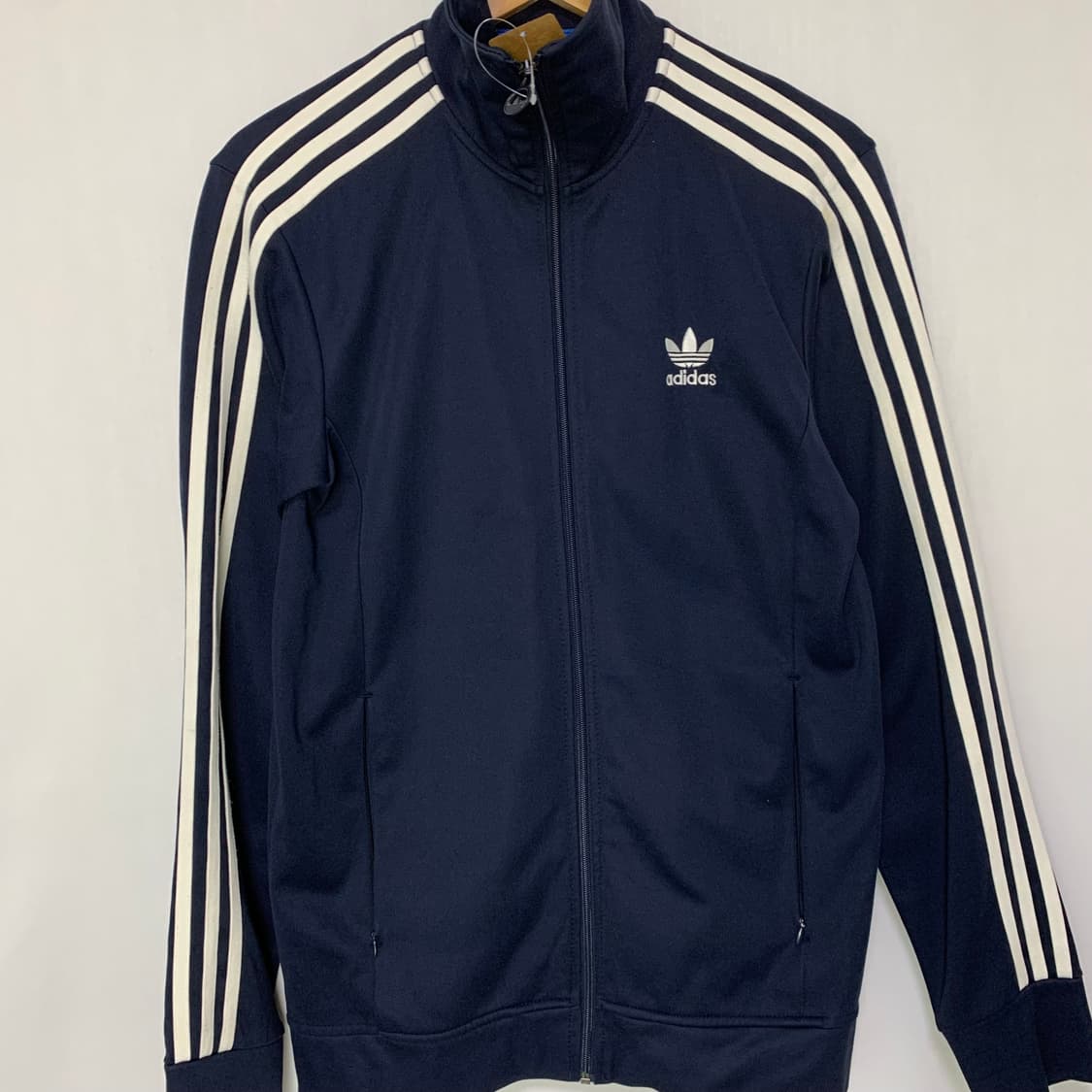 아디다스 네이비 삼선 트랙탑 105 빈티지 져지 남녀공용 상품이미지2