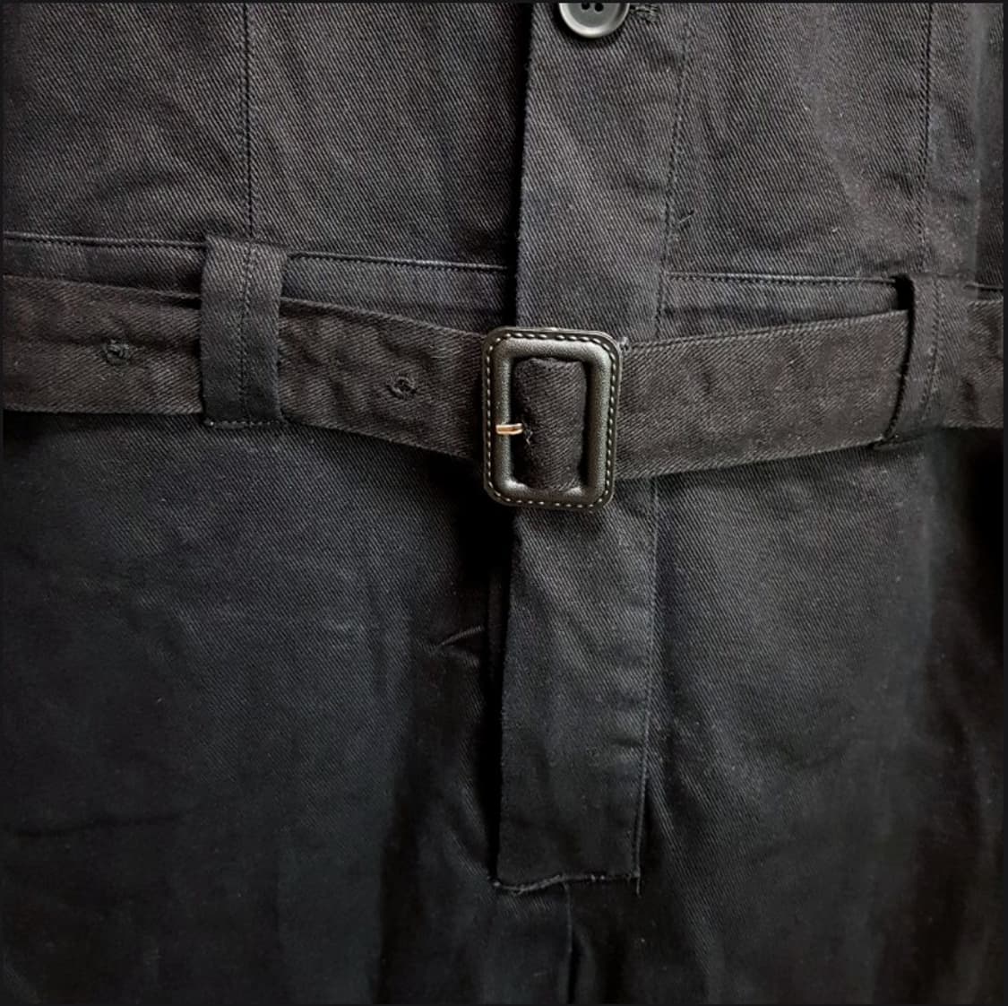 라지/ 블랙 점프수트/ LOWELL / 오버롤 / 2-두흰 상품이미지2