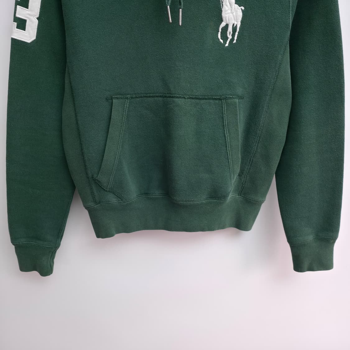 [S] 폴로 랄프로렌 빅포니 후드티 그린 상품이미지3