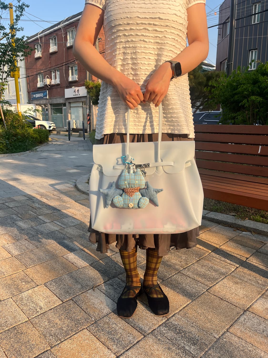 Meyome only ice blue 젤리버킨 🧊 상품이미지3