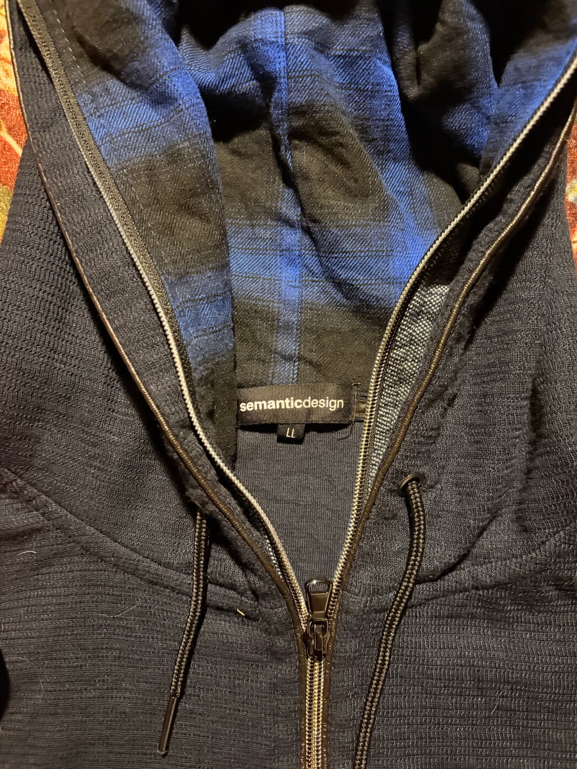 semanticdesign hoodie zip-up 상품이미지3