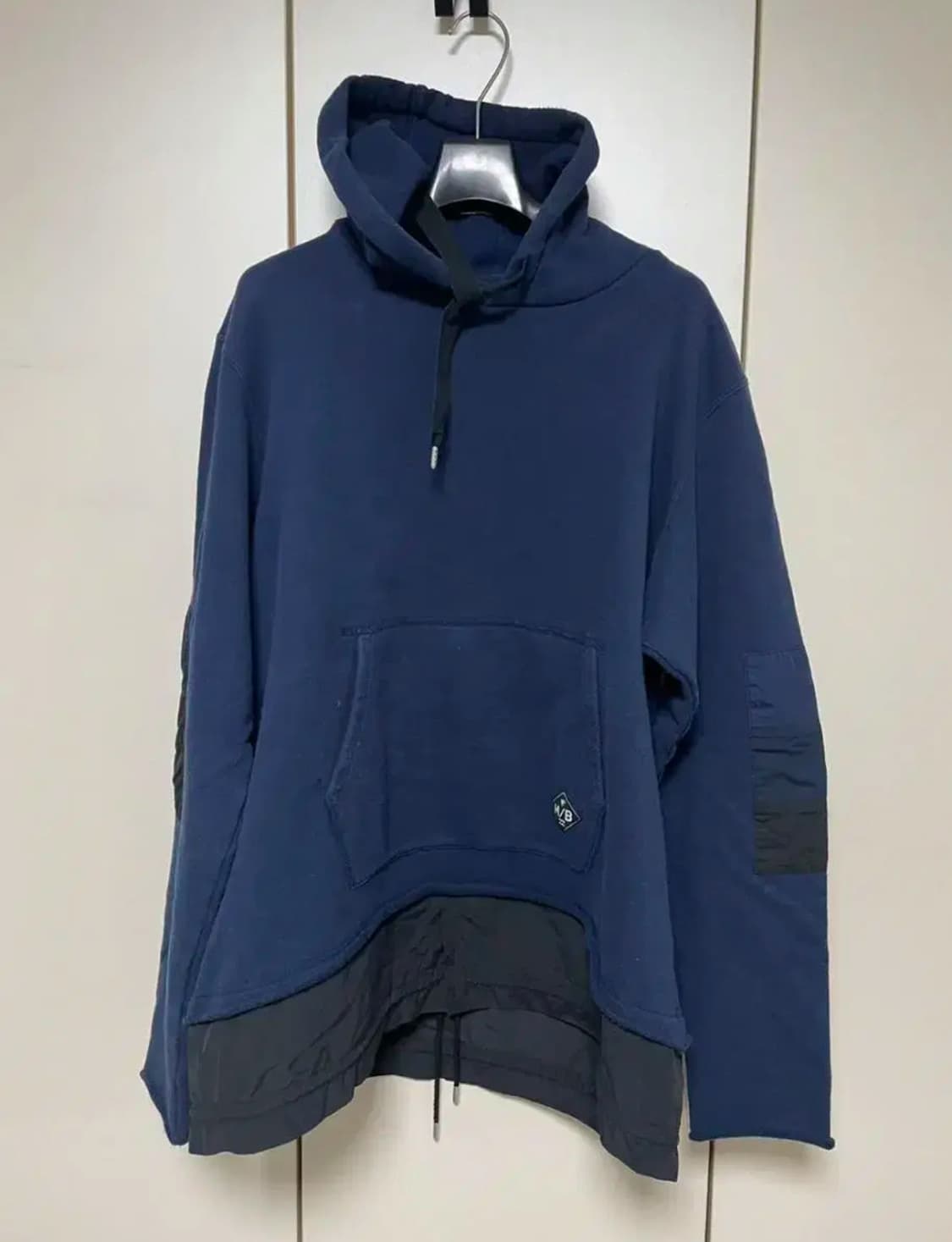 미하이야스히로 MIHARA /빌라봉 콜라보 후디 M size ( Navy 상품이미지1