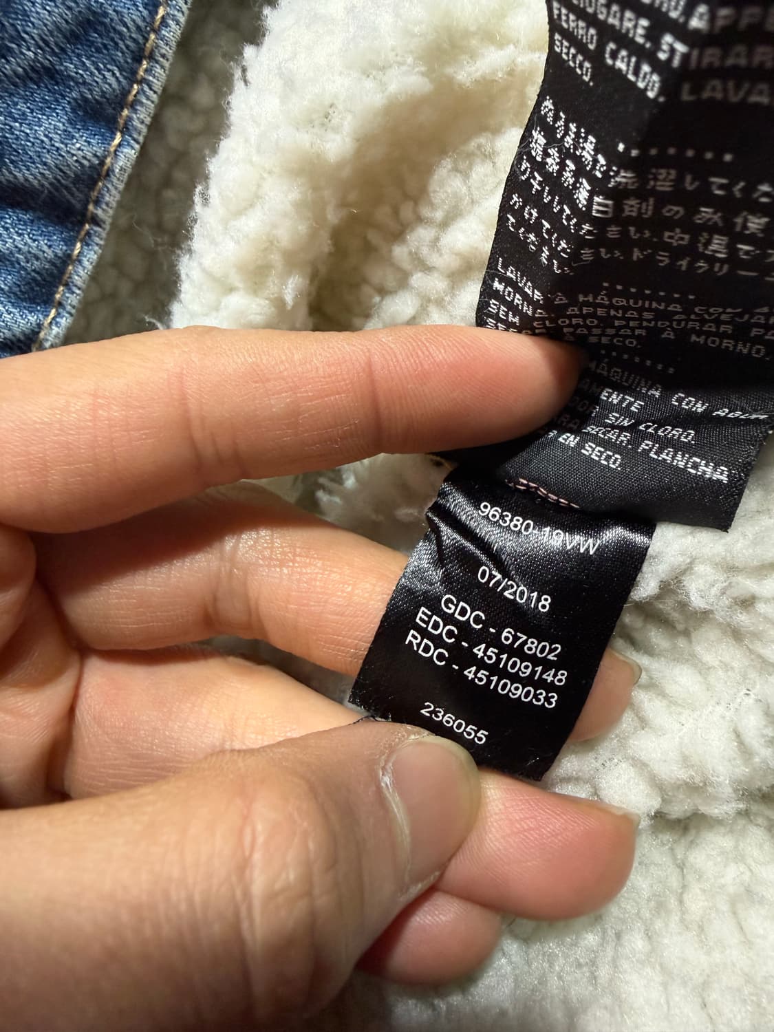 Harley Davidson 할리데이비슨 쉐르파 데님자켓 상품이미지5