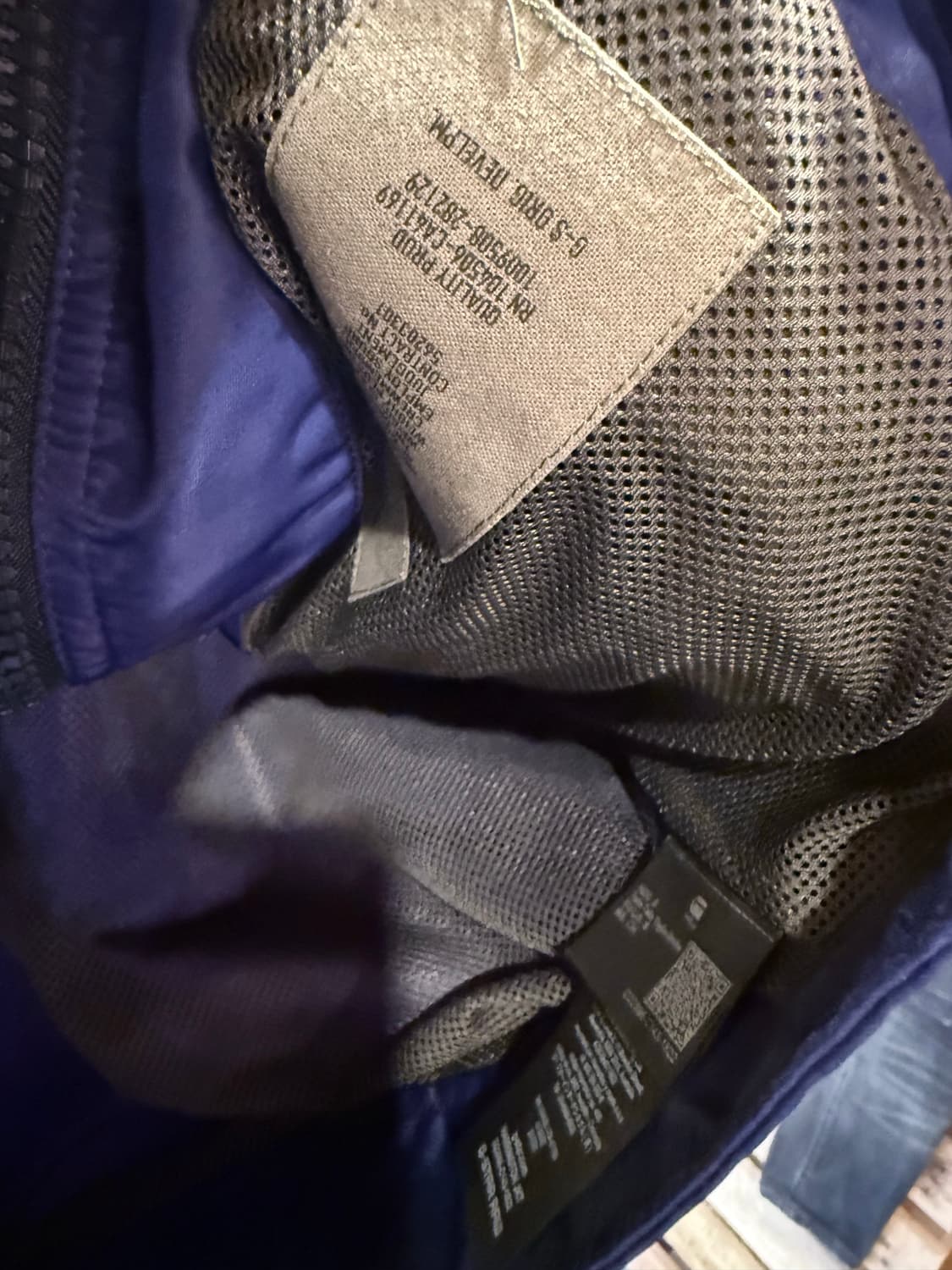 지스타 로우 네이비 해링턴 자켓 상품이미지3