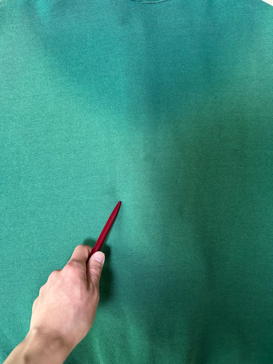 90s 빈티지 러셀 후드집업 그린 L USA 상품이미지10