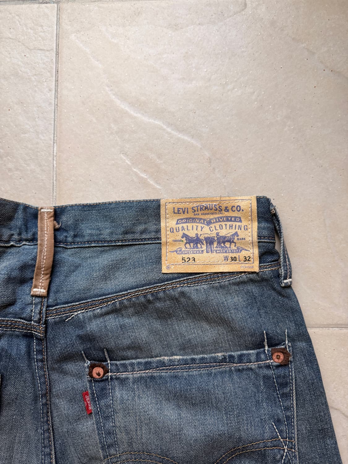 리바이스 523 바이커 디테일 30 상품이미지3