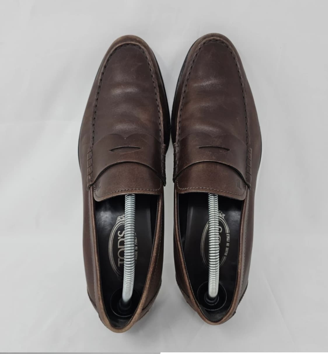 토즈 남성 브라운 가죽 로퍼 9사이즈 상품이미지6