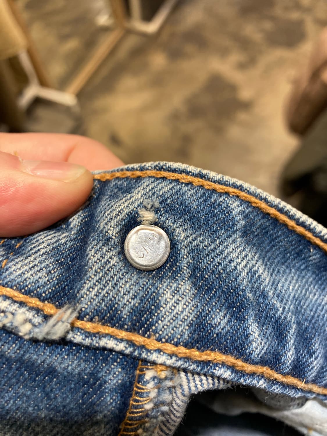 리바이스 90s USA메이드 505 청바지 35x32 상품이미지6