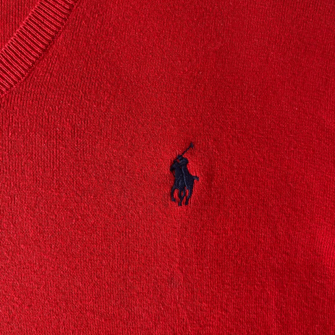 100 폴로랄프로렌 피마코튼 브이넥 니트 상품이미지3