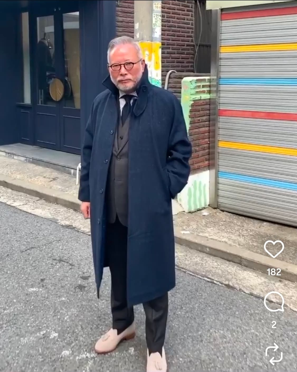 에르디토 여용기 발마칸 코트 XL 문트위드 울 100% 상품이미지7