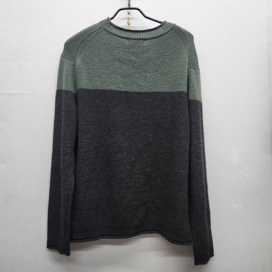 한섬 타임 컬러블록 니트(모(양모)알파카) L 상품이미지3