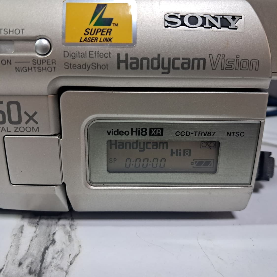 소니 핸디캠 Vision CCD-TRV87 HI8 캠코더 상품이미지6