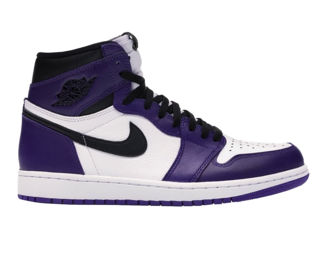 [275] 나이키 에어조던1 하이 코트퍼플 새상품 상품이미지1