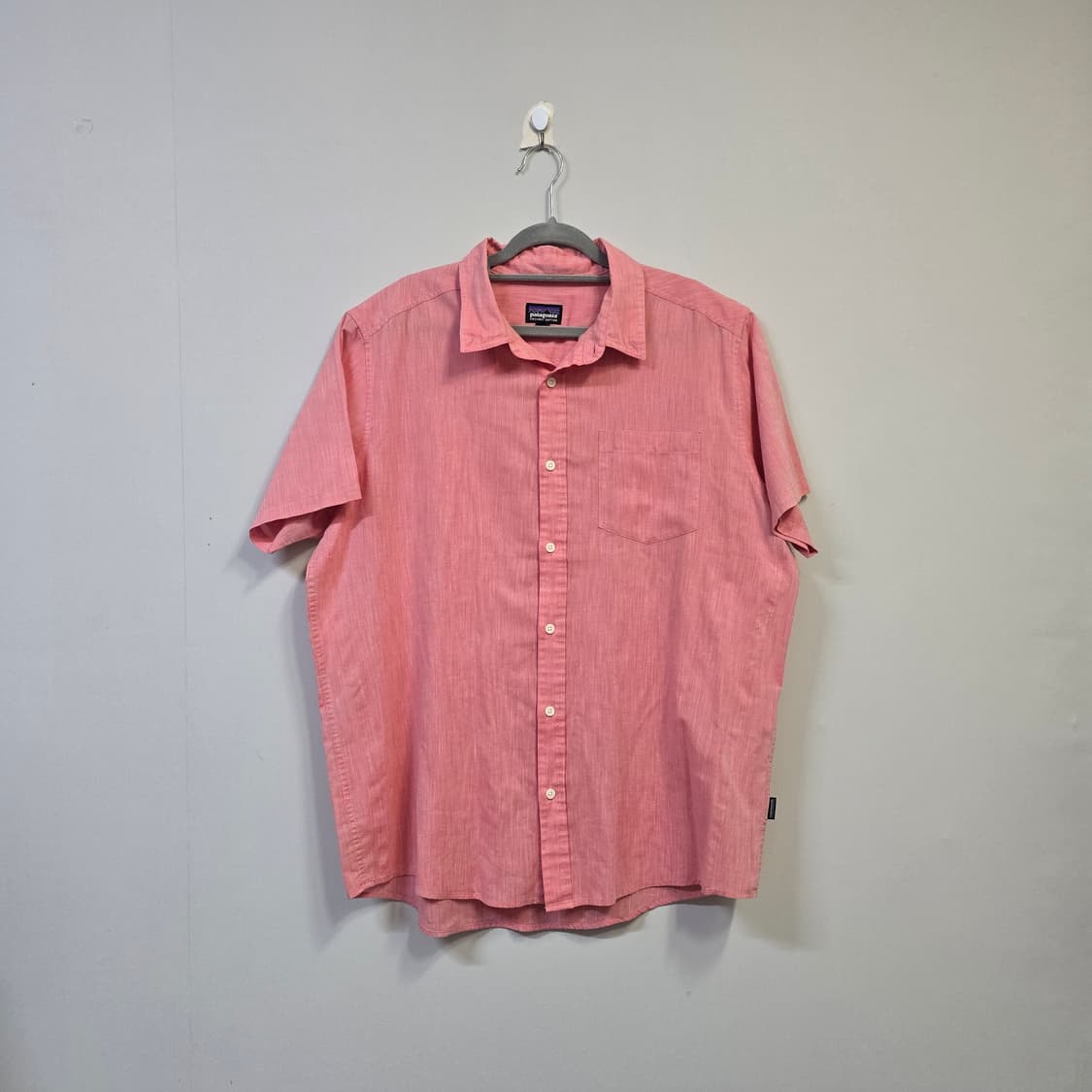 파타고니아 오가닉 코트 반펄 셔츠 L 상품이미지1