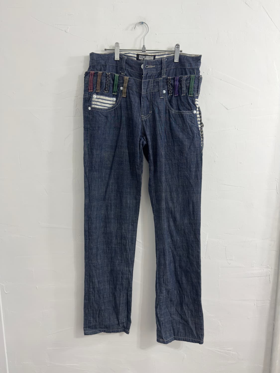 explosion detail denim pants 상품이미지1