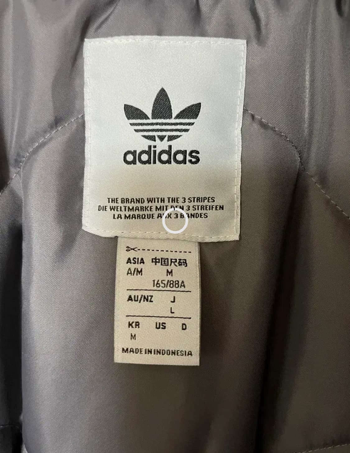 아디다스 패딩 점퍼 블랙 M 상품이미지2