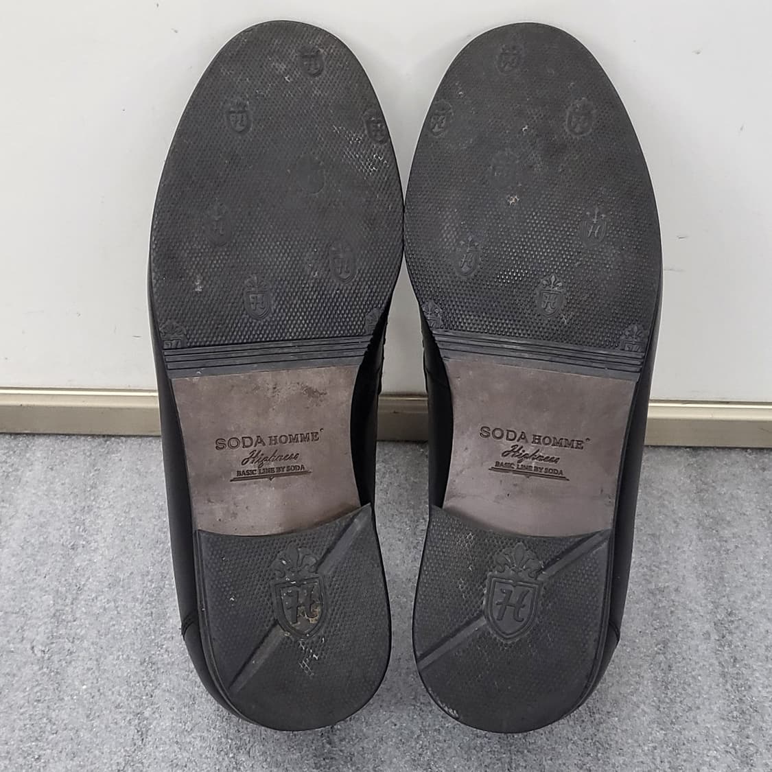 소다 남성 컴포트 캐주얼 로퍼 블랙 245mm 상품이미지8