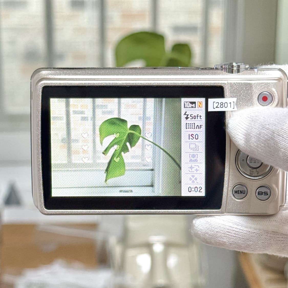 카시오 엑슬림 Z270 샴페인골드 빈티지디카 상품이미지6