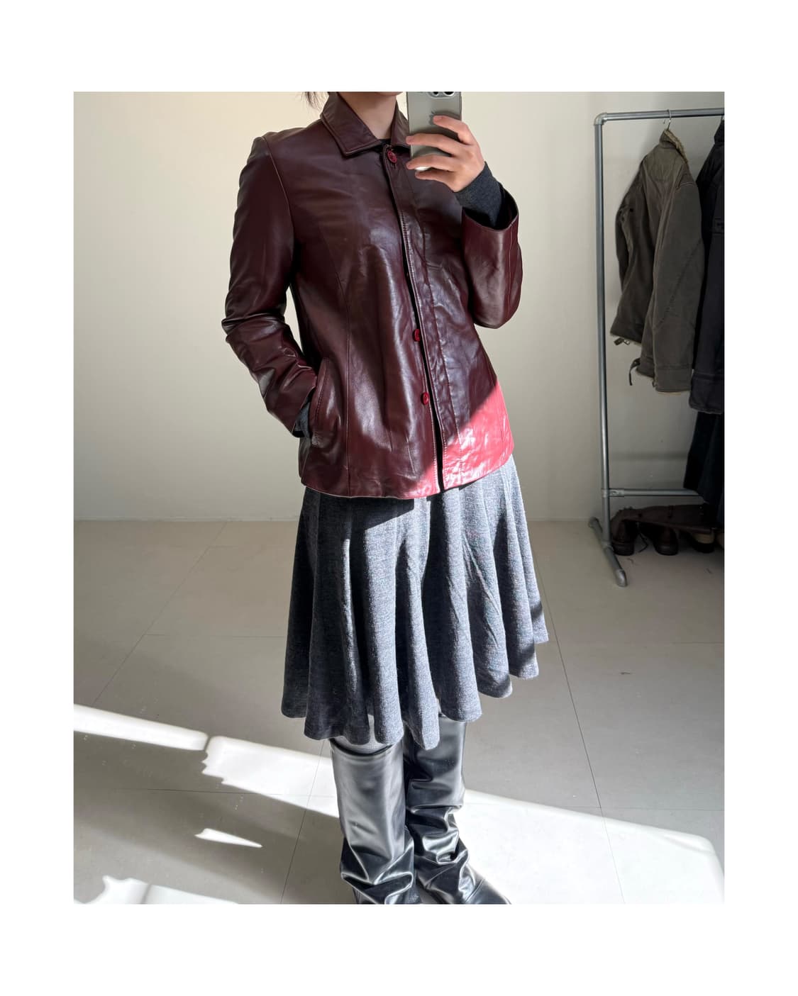 빈티지 양가죽 자켓 상품이미지7