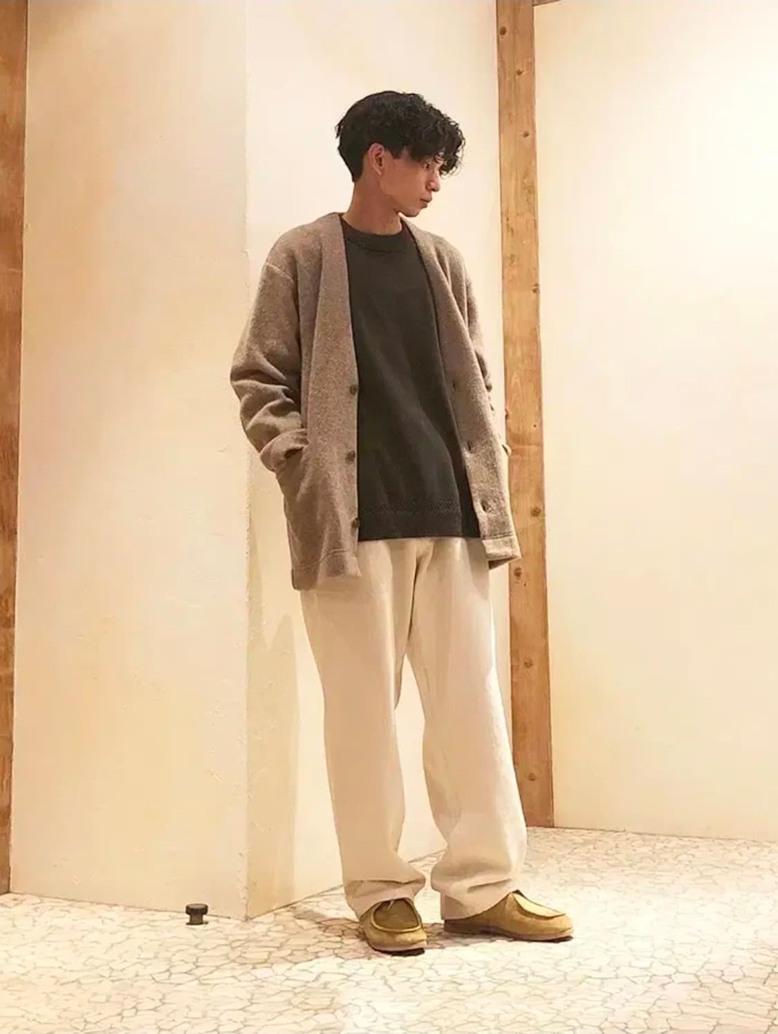 네스트로브컨팩트 울 브러시 오버 가디건 상품이미지2