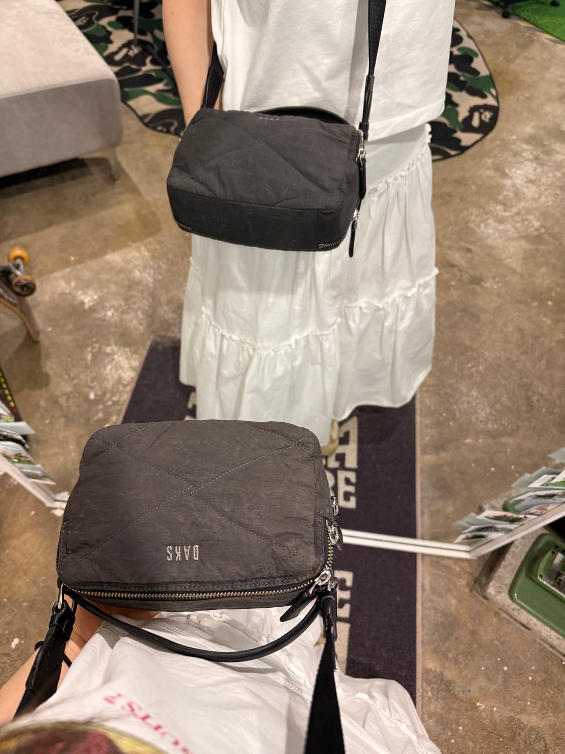 닥스(DAKS) 칼라일 퀼팅 크로스백 상품이미지6