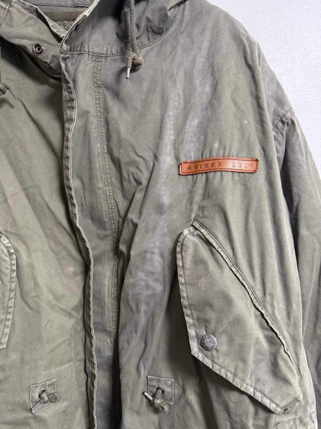 아비렉스 오피서 유니폼 M-51 피쉬테일 파카 상품이미지8